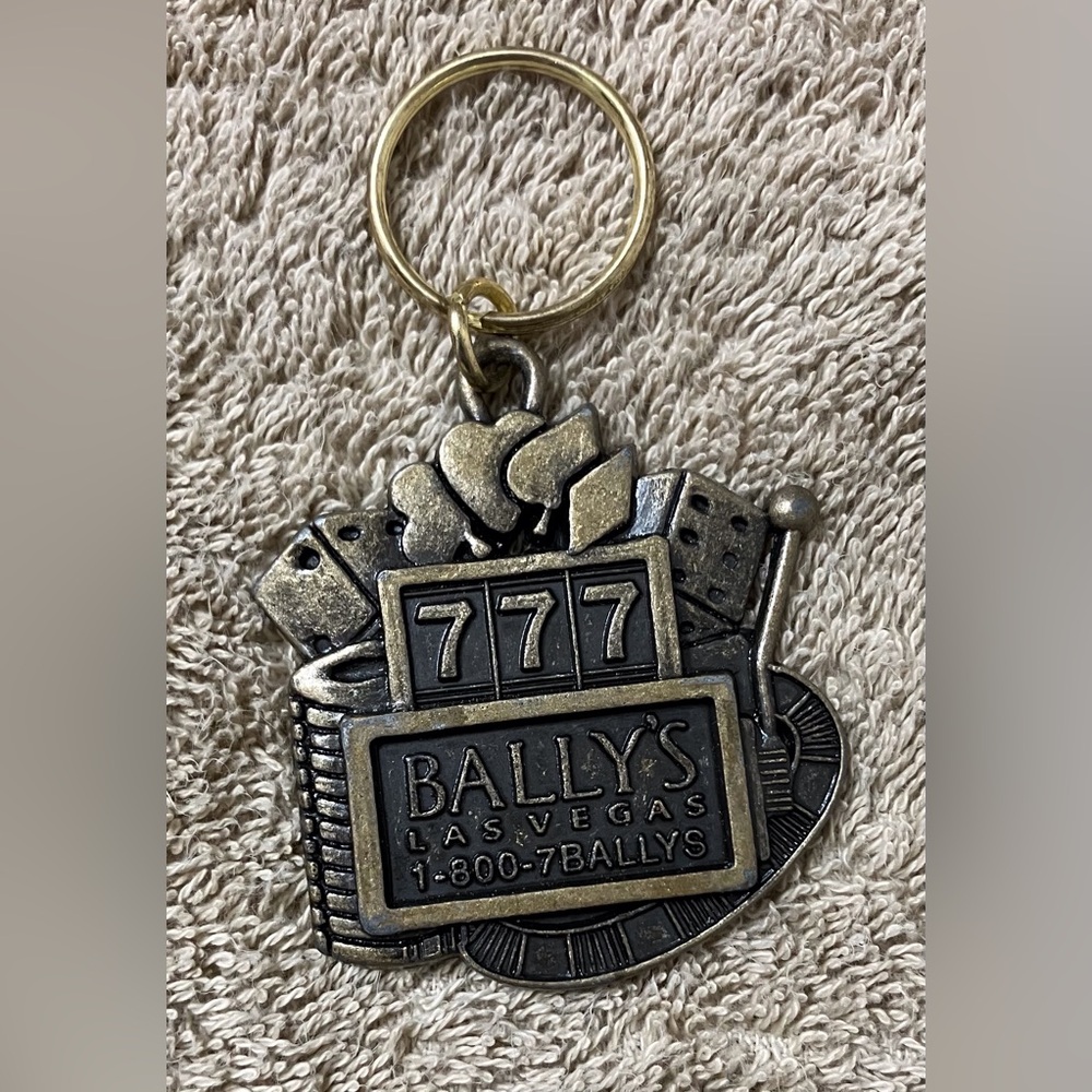 Bally’s Las Vegas Souvenir Keychain Key Ring